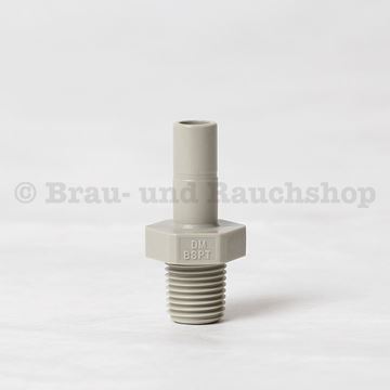 Bild von Einschr.Stutzen.3/8"-R 1/4"  Kunststoff