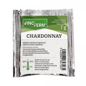 Bild von Trockenhefe Wein Vinoferm Chardonnay 7g