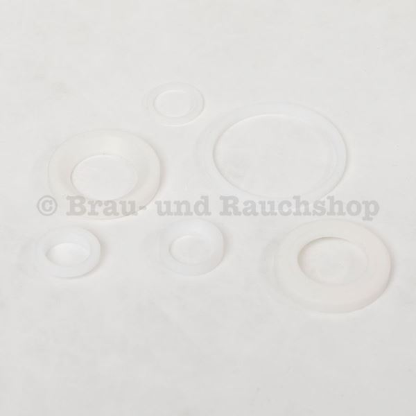 Bild von Dichtungssatz Hahn Edelstahl 2x1/2" AG