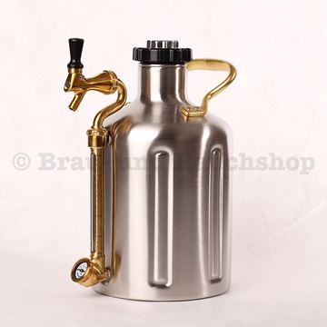 Bild von Growler silber uKeg™ 128, 3.8 Lt