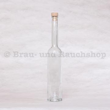 Bild von Schnapsflasche Platin 35cl inkl. Zapfen