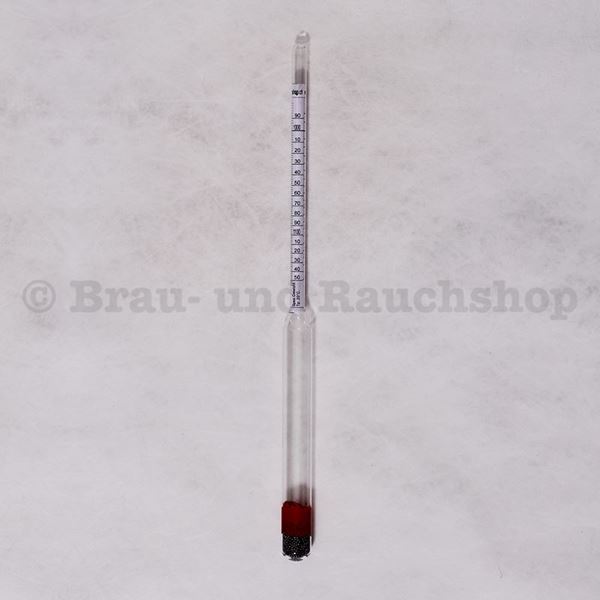 Bild von Hydrometer mit 3 Skalen