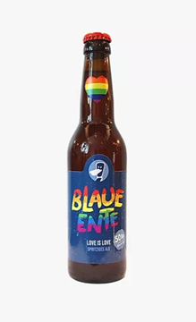 Bild von Blaue Ente Love is Love