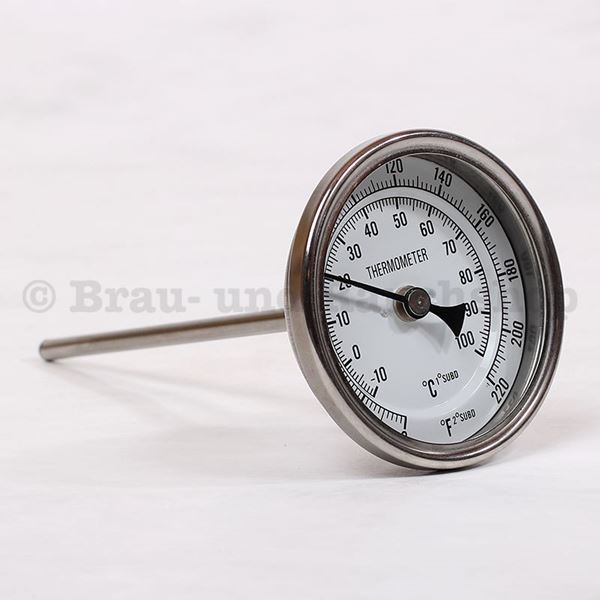 Bild von Thermometer-10-100Grad / 0-220 Farenheit