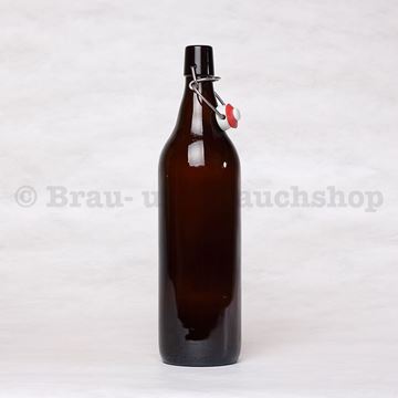 Bild von Palette 1L Bügelflasche braun 880 Stk.